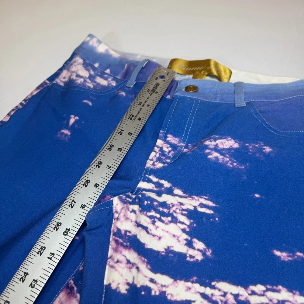 Minnie Rose Blue and Purple Tie-Dye Pants(Sky Print) - Picture 7 of 10